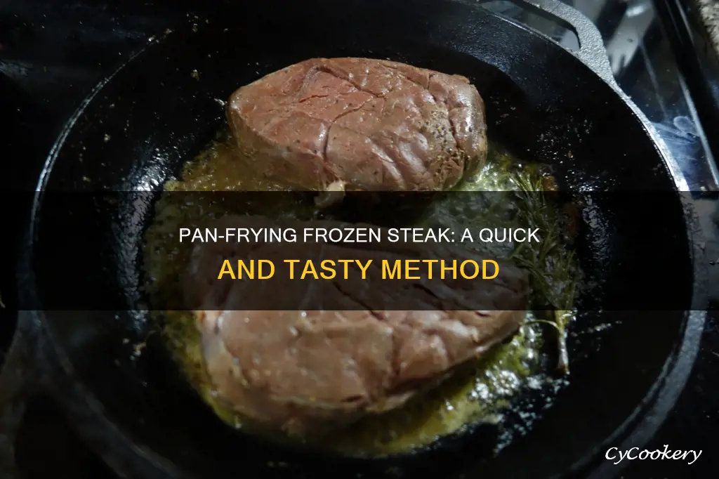 can you pan fry frozensteak
