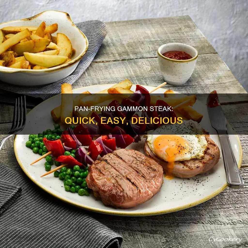 can you pan fry gammon steak
