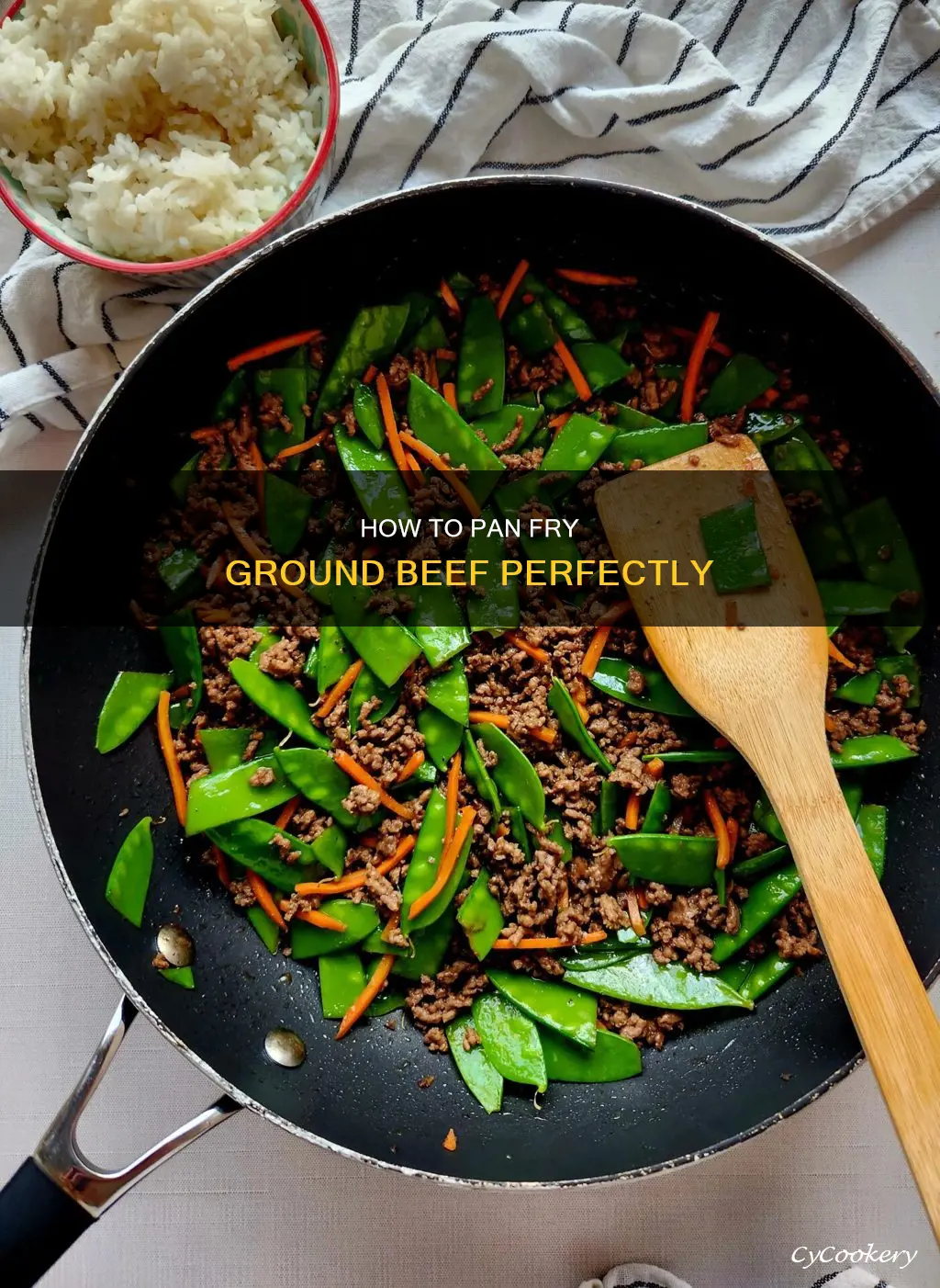can you pan fry ground beef