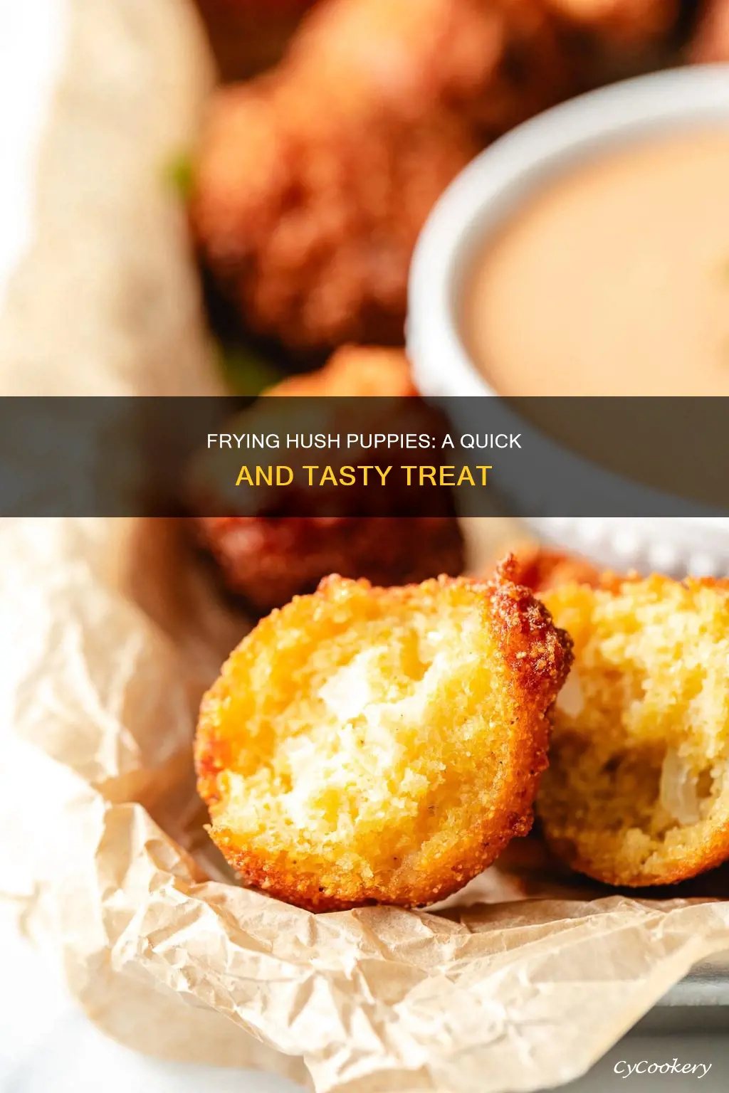 can you pan fry hush puppies