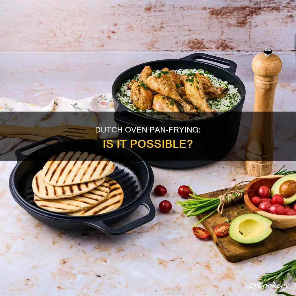 can you pan fry in dutch oven