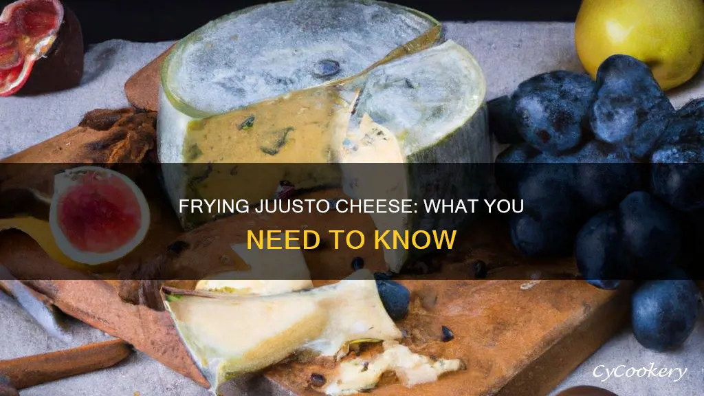 can you pan fry juusto cheese