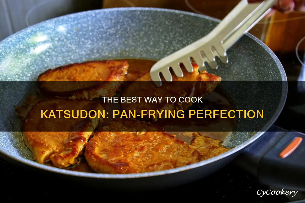 can you pan fry katsudon