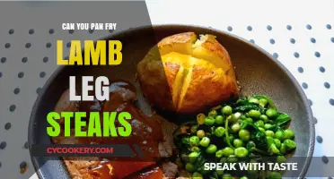 Pan-Frying Lamb Leg Steaks: A Quick and Tasty Treat