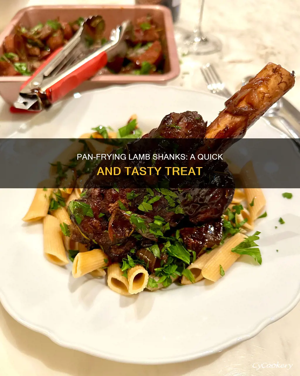 can you pan fry lamb shanks