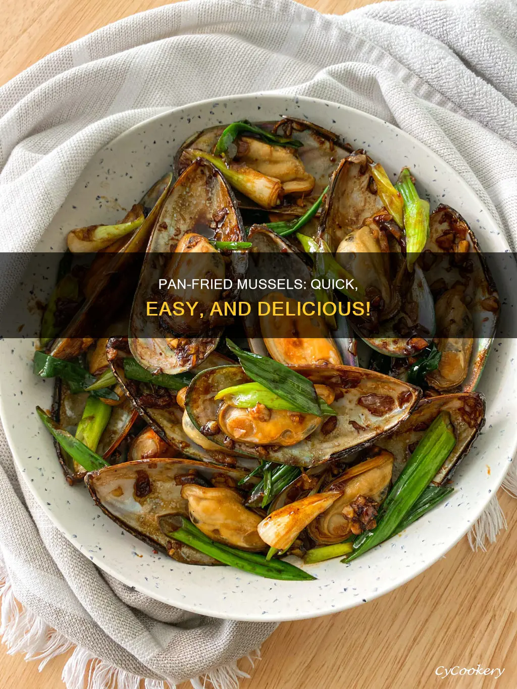 can you pan fry mussels