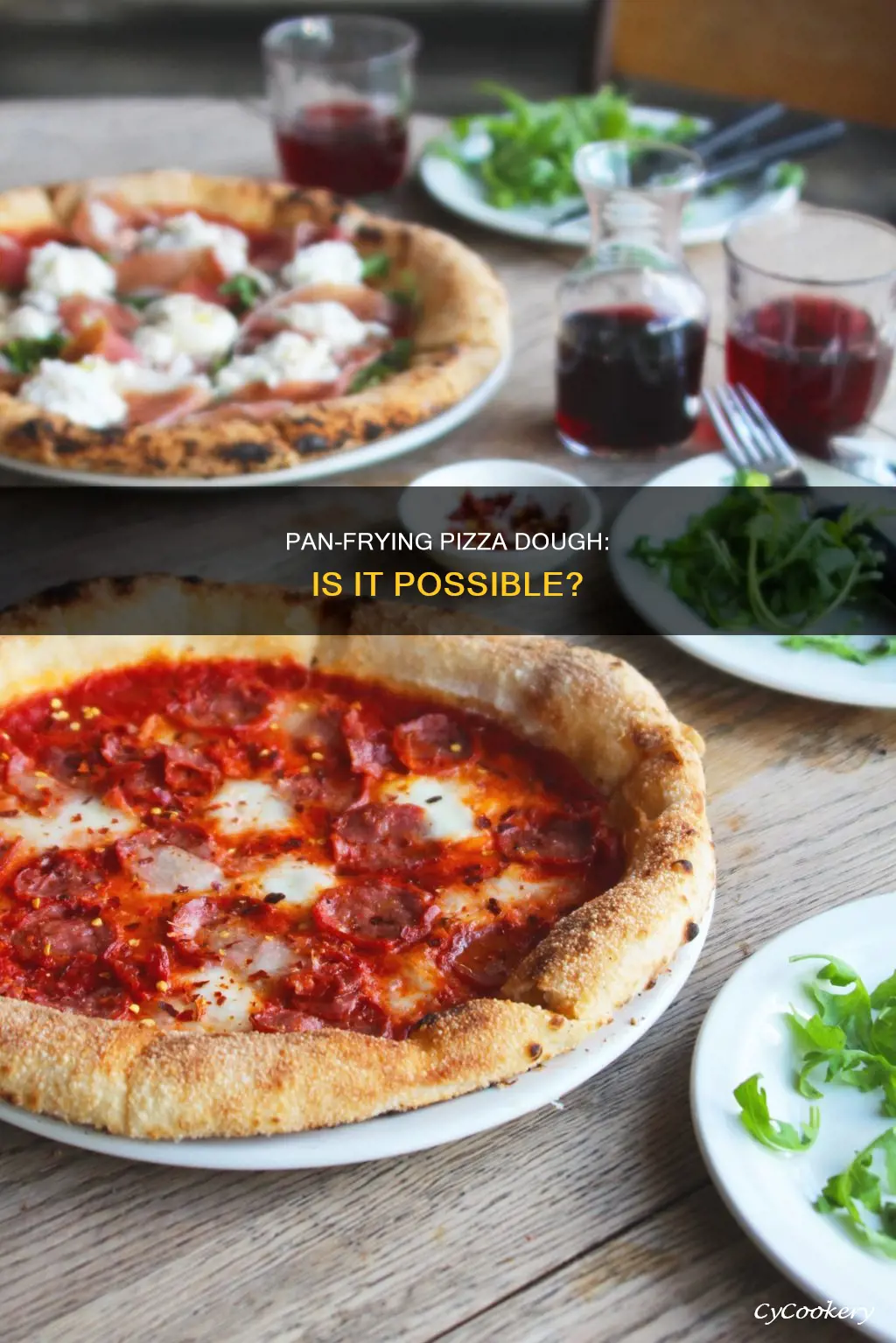 can you pan fry pizza dough