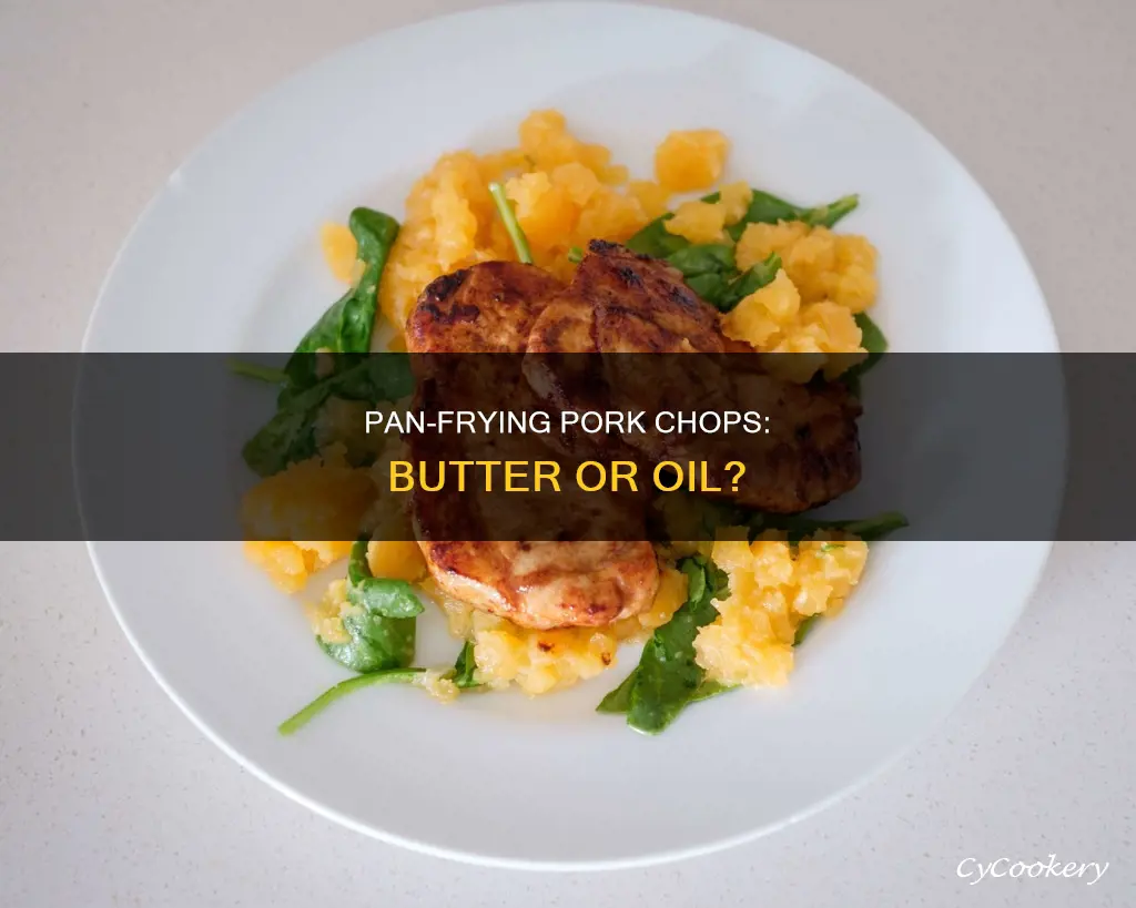 can you pan fry pork chops in butter