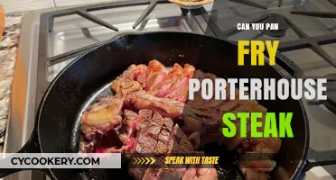 Pan-Frying Porterhouse Steak: A Quick and Tasty Method