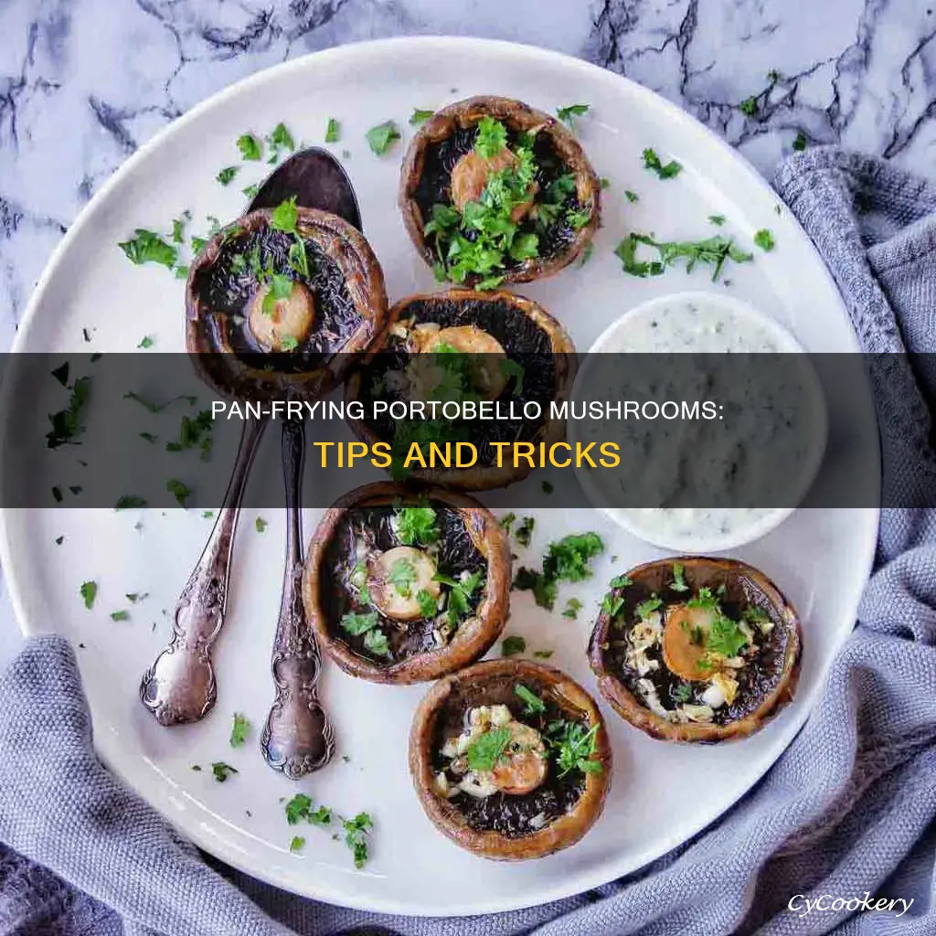 can you pan fry portobello mushrooms