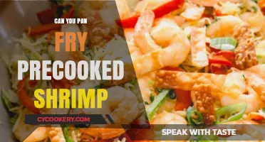 Pan-Frying Precooked Shrimp: A Quick and Tasty Method