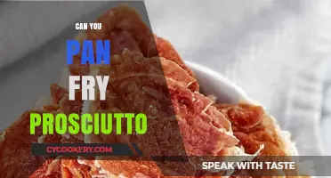 Pan-Frying Prosciutto: Quick, Crispy, Delicious