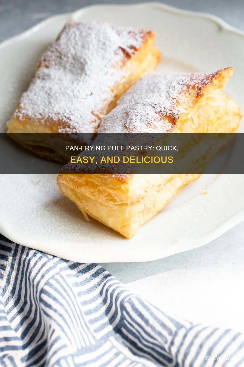 can you pan fry puff pastry