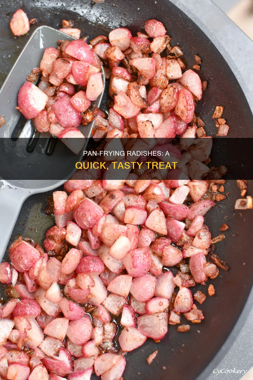 can you pan fry radishes