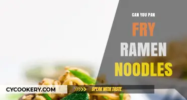 Pan-Fried Ramen Noodles: A Quick and Easy Treat!