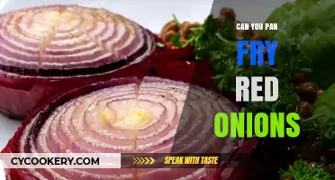 Pan-Frying Red Onions: A Quick, Tasty Treat