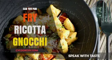 Pan-Frying Ricotta Gnocchi: A Quick and Easy Method