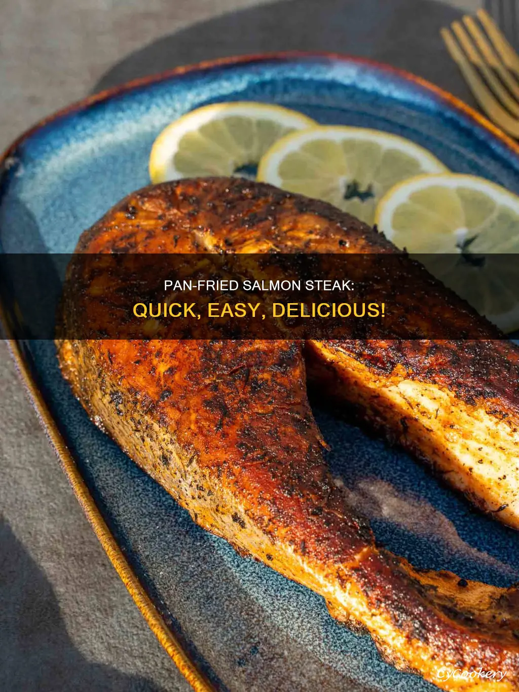 can you pan fry salmon steak