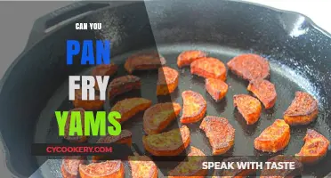 Pan-Frying Yams: A Quick and Tasty Treat