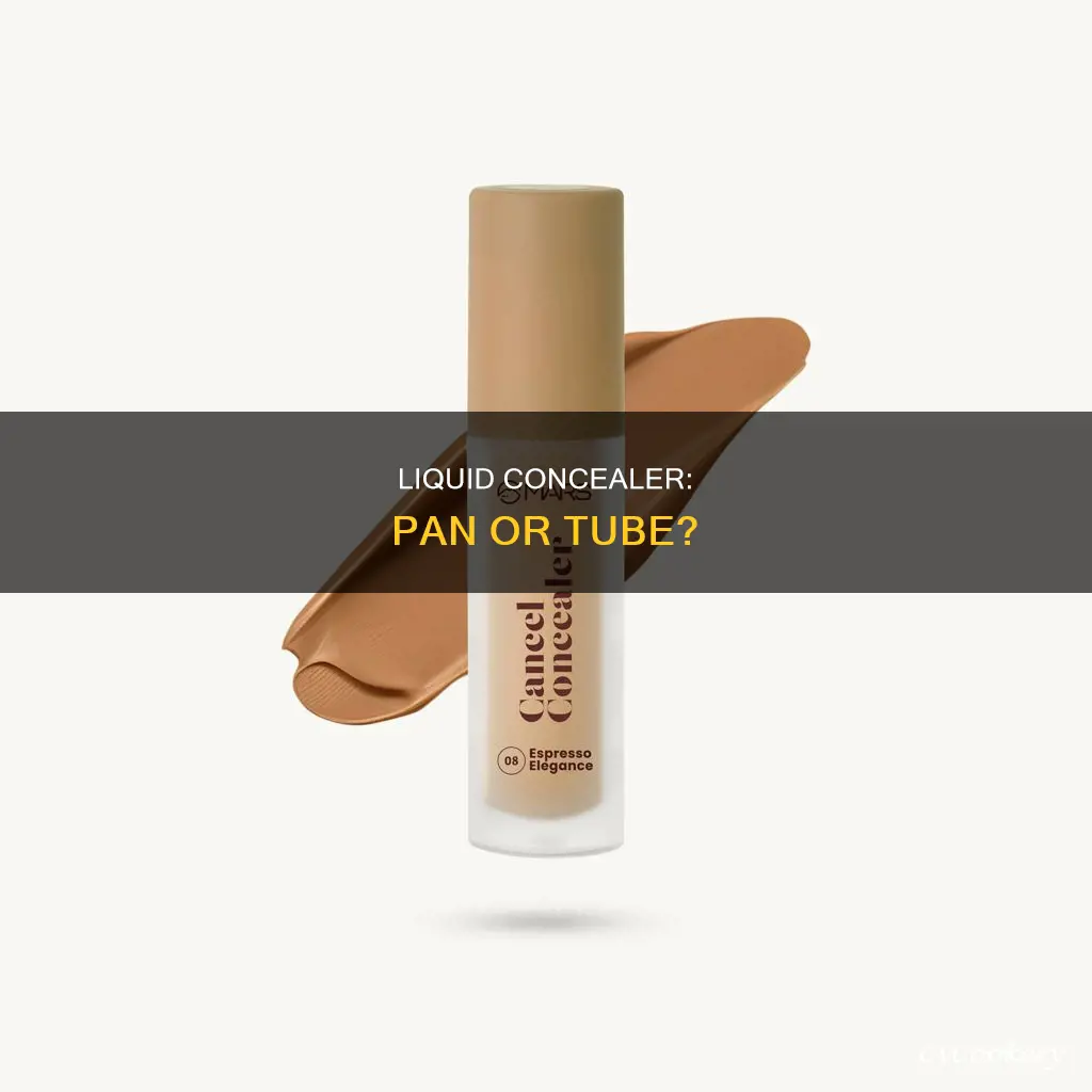 can you pan liquid concealer