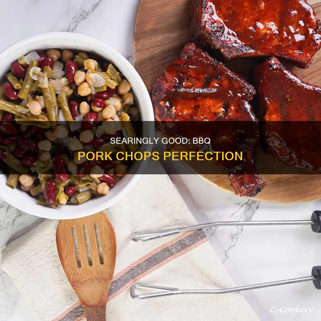 can you pan sear bbq pork chops