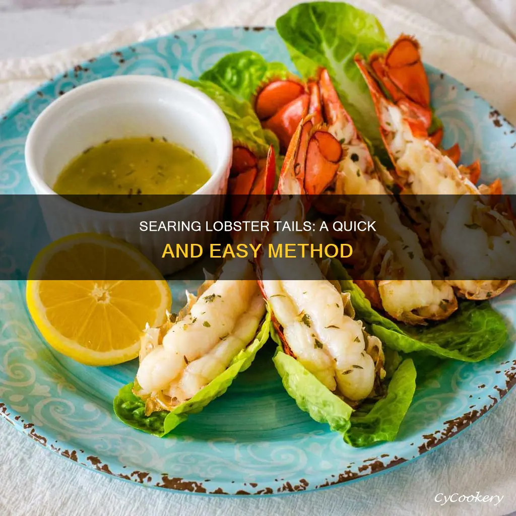 can you pan sear lobster tail