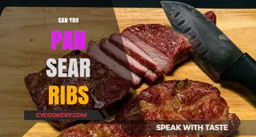 Searing Ribs: Pan-Fry for a Perfect Crust
