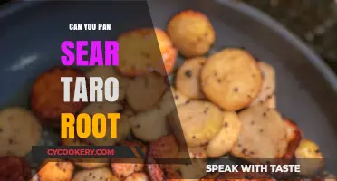 Taro Root Pan-Searing: A Quick, Easy, and Delicious Method