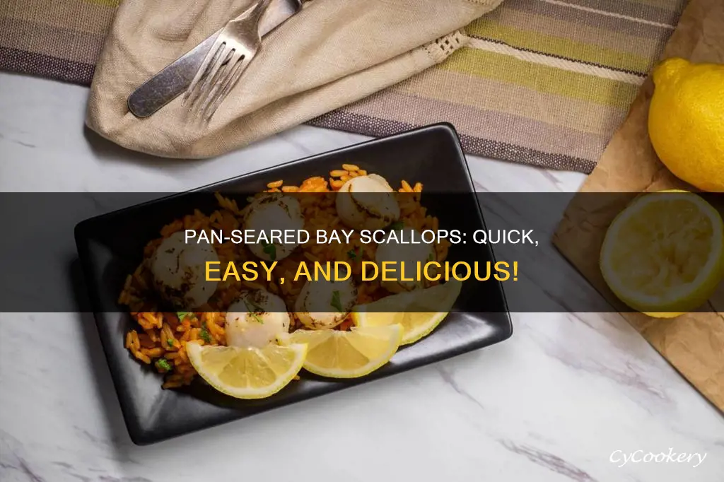 can you pan seared bay scallops