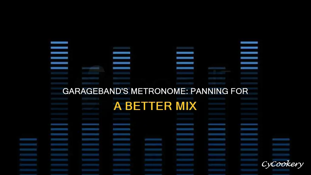 can you pan the metronome in garageband