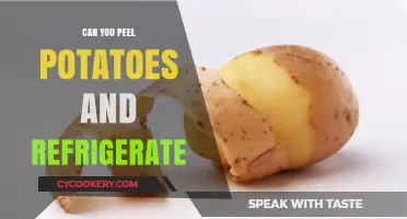 Peeling Potatoes Ahead: Refrigeration Tips for Freshness and Convenience