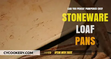How to Preheat Pampered Chef Stoneware Loaf Pans