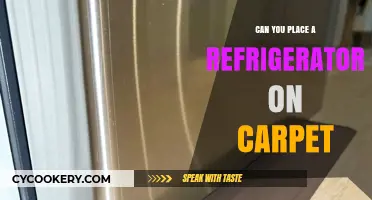 Can You Place a Refrigerator on Carpet? Pros, Cons, and Tips