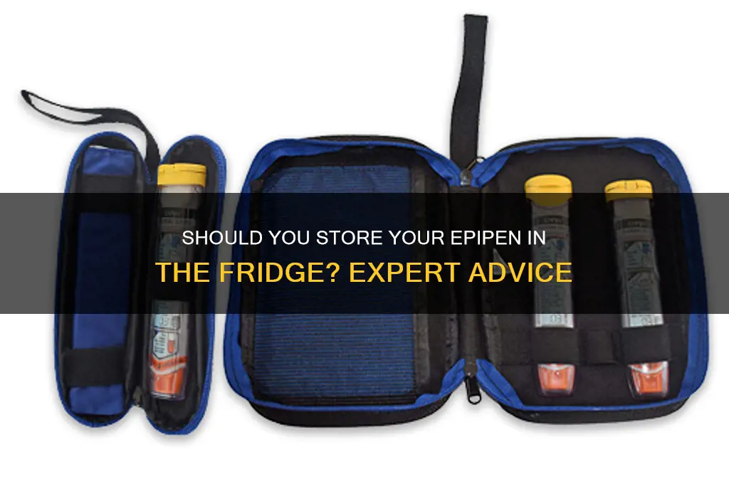 can you place an epipen in a refrigerator