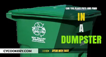 Dumpster Pots and Pans: What You Need to Know