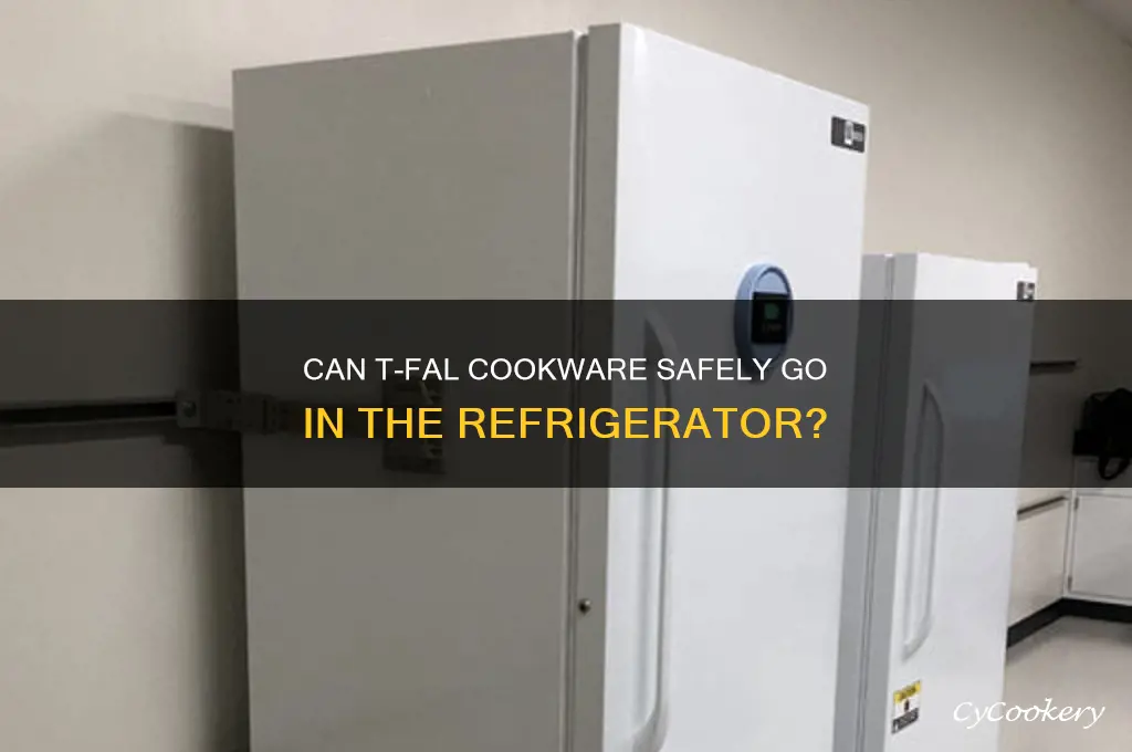 can you place t-fal in the refrigerator