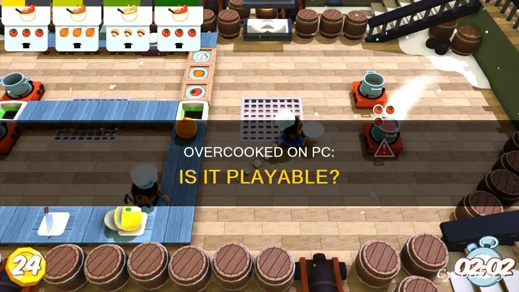 can you play overcooked on pc