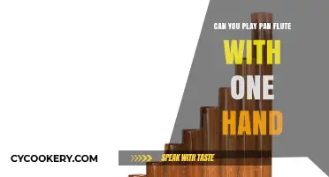 Playing Pan Flute: One-Handed Techniques