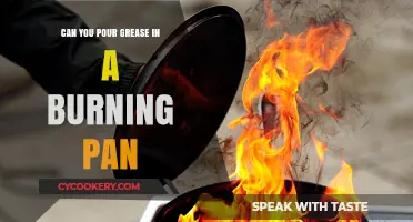 Pouring Grease in a Burning Pan: What You Need to Know