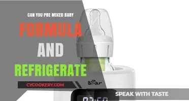 Pre-Mixed Baby Formula: Safe Refrigeration Tips for Busy Parents