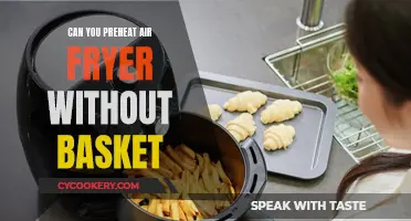 Air Fryer Preheating: Basket-Free Possibilities