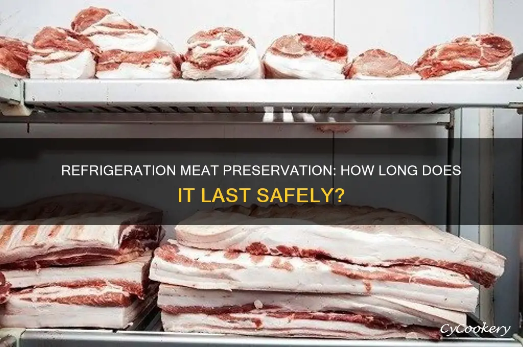 can you preserve meat with just refrigeration