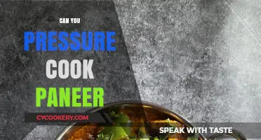 Pressure Cooking Paneer: Is It Possible?