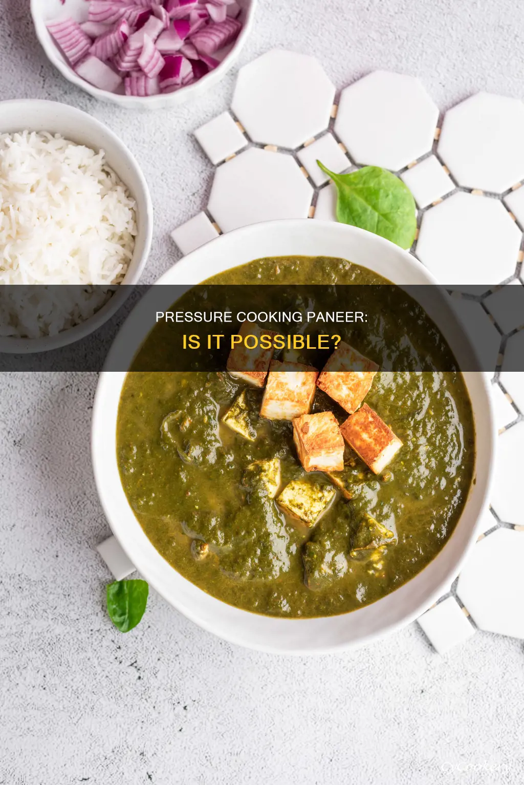 can you pressure cook paneer