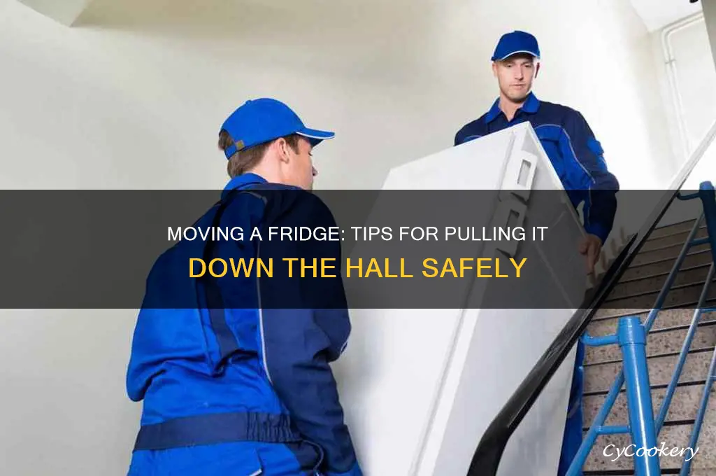 can you pull a refrigerator down the hall