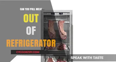 Can You Safely Pull Meat Out of the Refrigerator?