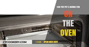 Baking Pan in the Oven: Do's and Don'ts