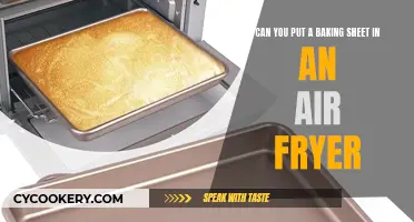 Air Fryer Baking: Sheet Pan Possible?