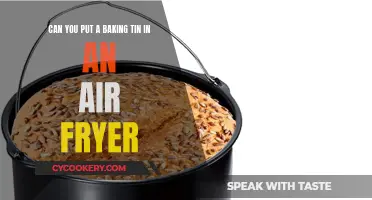 Air Fryer Baking: Tin or No Tin?