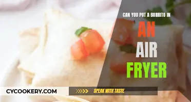 Air Fryer Burritos: A Quick, Easy, and Delicious Treat